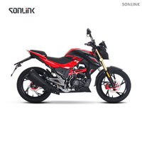 Sonlink Sportbike 200CC motocicleta de carreras de carretera de gasolina AK