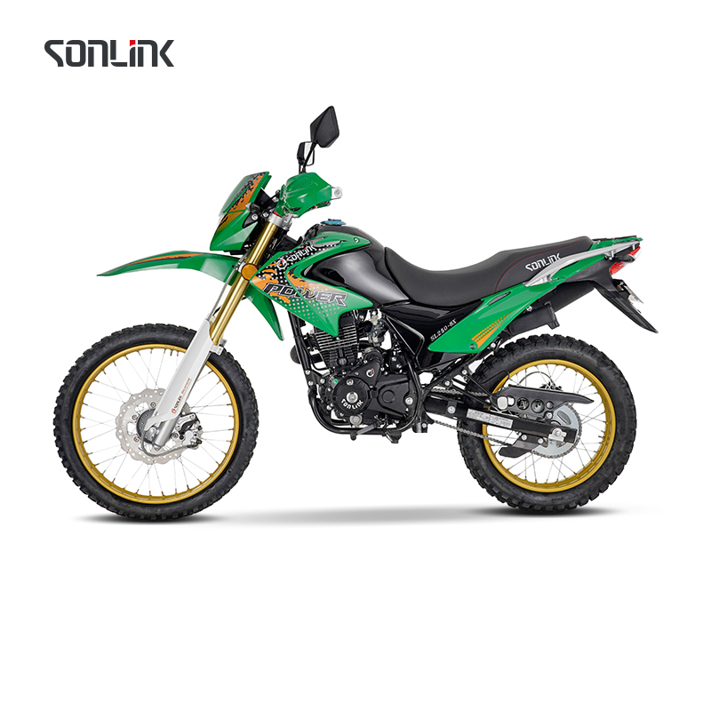 2022 Sonlink Gasolina 200cc Sport Dirt Bike Motocicleta todoterreno